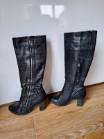 Stiefel Damen Leder schwarz Größe 38 sehr guter Zustand Niedersachsen - Edewecht Vorschau