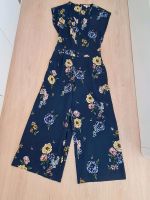 Eleganter Jumpsuit Gr.M von Tom Tailor dunkelblau m. Blumenmuste Kreis Ostholstein - Stockelsdorf Vorschau