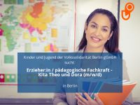Erzieher:in / pädagogische Fachkraft - Kita Theo und Dora (m/w/d Berlin - Mahlsdorf Vorschau