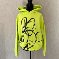 Disney neongrüner Kapuzenpullover Hoodie Damen Gr. S Niedersachsen - Scheeßel Vorschau