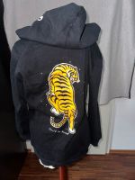 Schwarze Sweatshirtjacke mit Tiger Gr.S Baden-Württemberg - Filderstadt Vorschau