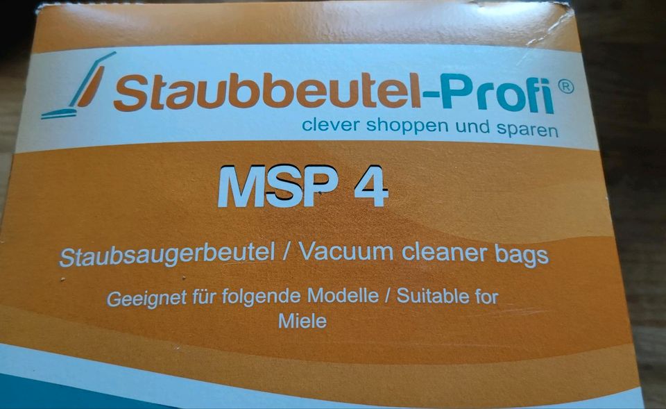 Staubbeutel Staubsauger Beutel MSP 4  für Miele 10 Stück in Seevetal