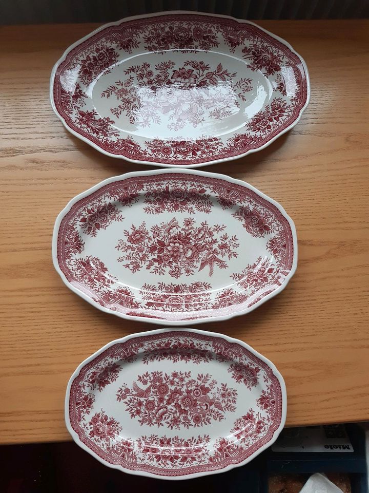 Villeroy & Boch Fasan rot Vorlegeplatten in Zwiesel