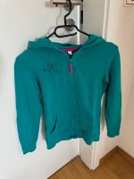 Esprit, Kapuzenpullover,Hoodie, Jacke, Türkis, 140/146 Hessen - Michelstadt Vorschau