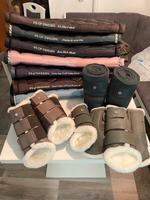 PS of Sweden Schabracke Full WB DL Springen Gamaschen  braun rosa Niedersachsen - Wulfsen Vorschau