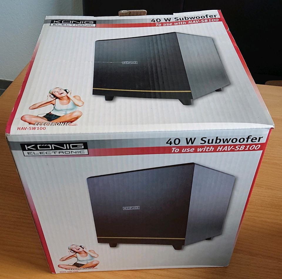 KÖNIG SOUNDBAR HAV-SB100 SUBWOOFER HAV-SW100 in Niedersachsen - Uetze |  Weitere Audio & Hifi Komponenten gebraucht kaufen | eBay Kleinanzeigen ist  jetzt Kleinanzeigen