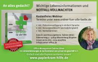 PRÄMIERT! Vorsorgevollmacht - Patientenverfügung - Vorsorgeordner Nordrhein-Westfalen - Wassenberg Vorschau