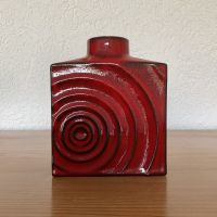 Steuler Keramik Vase Zyklon Design Cari Zalloni Rot Vintage! Nordrhein-Westfalen - Velbert Vorschau