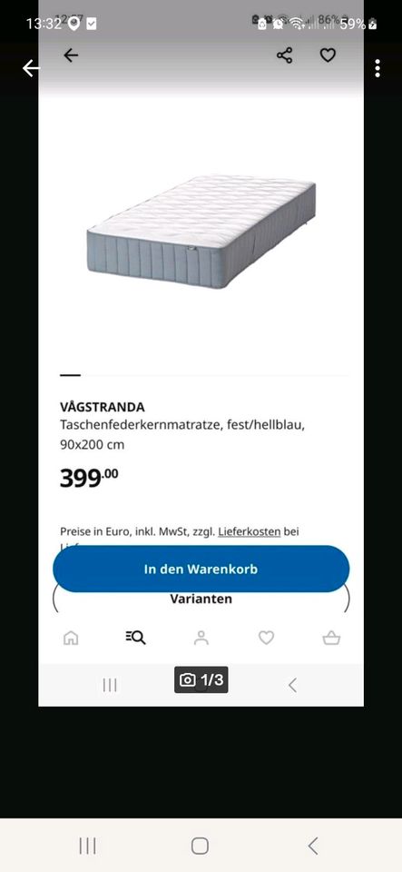 Ikea Matratzen 90×200cm in Osnabrück