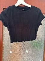 Schwarzes Bauchfrei Shirt Nordrhein-Westfalen - Eschweiler Vorschau