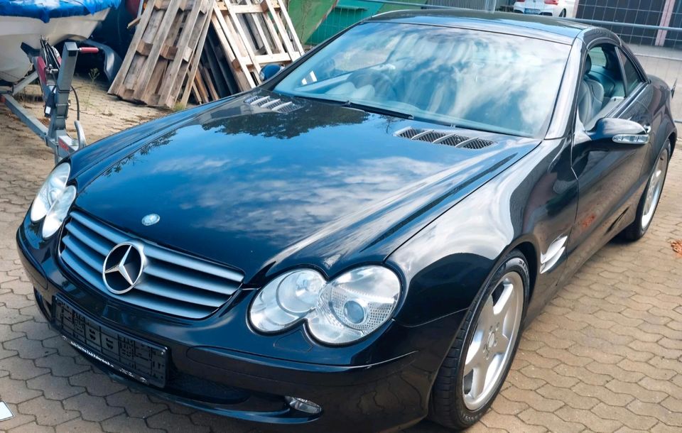 Mercedes 500 SL Cabrio 2003 70.000km Rechtslenker TÜV in Schwabach