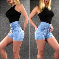 Jeans Shorts Damenjeans S M L XL High Waist Jeansshorts Zazou 105 Berlin - Köpenick Vorschau