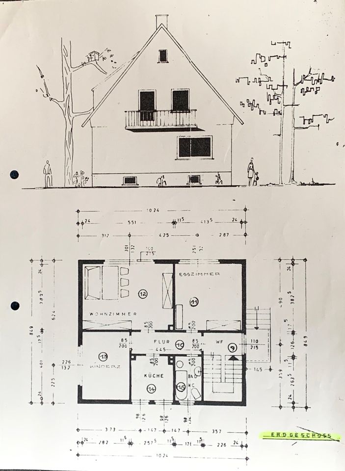 Gepflegtes 1-2 Fam.-Haus in ruhiger Wohnlage mit viel Potenzial in Kalefeld