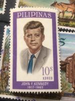 John F. Kennedy Briefmarke Philippinen Berlin - Tempelhof Vorschau