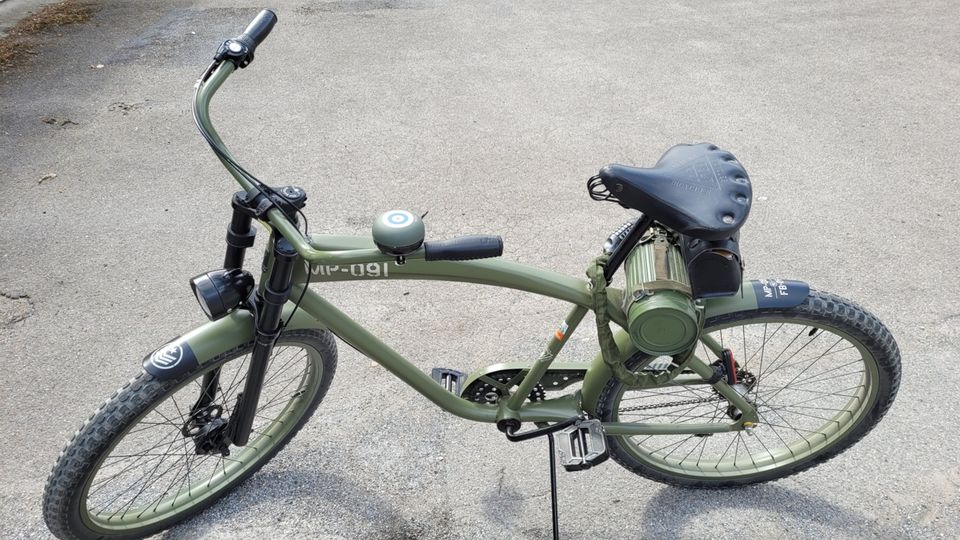 Fahrrad Felt Bike Cruiser Army green in Mönchengladbach