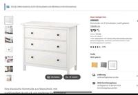 IKEA Hemnes Kommode 104.247.45 nur Deckplatte Baden-Württemberg - Weinheim Vorschau