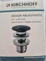 Ablaufventil schwarz matt 1 1/4 x 65mm Nordrhein-Westfalen - Frechen Vorschau