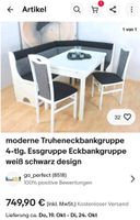 Truheneckbank plus 2 Stühle Nordrhein-Westfalen - Kleve Vorschau