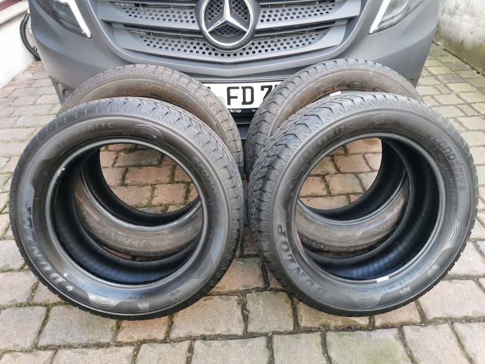 Sommerreifen 225 55 R17C Dunlop Econodrive NEUWERTIG 4 Stück in Duisburg