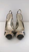 Guess High Heels peep toe Slingbacks Monogram braun gold NEU Niedersachsen - Verden Vorschau