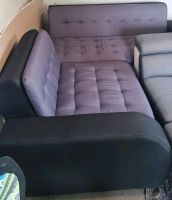 Sofa/Couch für Wohnzimmer in grau-schwarz Rheinland-Pfalz - Ludwigshafen Vorschau