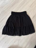 Chiffon Rock schwarz mit Pünktchen Nordrhein-Westfalen - Baesweiler Vorschau