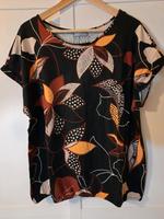 Tshirt schwarz Blumen xl 46 C & A Nordrhein-Westfalen - Lennestadt Vorschau