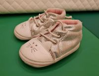 Sterntaler Babyschuhe 19/20 Glitzer Silber rosé Bayern - Großostheim Vorschau