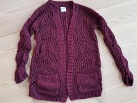 clockhouse Cardigan 34 36 xs s grobstrick strickjacke Bordeaux Thüringen - Zeulenroda Vorschau