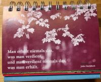 Spruchkalender mit Weisheiten des täglichen Lebens, ars-edition Wuppertal - Cronenberg Vorschau