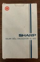 Vintage Sharp Taschenrechner Calculator Solar EL-852 München - Au-Haidhausen Vorschau