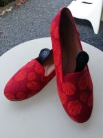 Ballerina Ballerinas Gr. 37 Flip Flop rot Loafer Schuhe Blätter Nordrhein-Westfalen - Mönchengladbach Vorschau