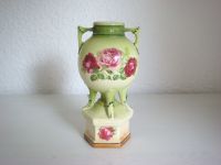 Porzellan Jugendstil Vase mit 2 Henkeln und Blumendekor um 1900 Kiel - Russee-Hammer Vorschau