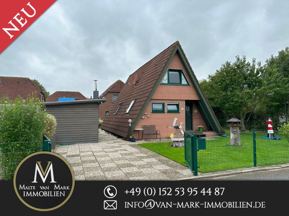 Neuer Preis!!  Ferienhaus, Nurdachhaus, Einfamilienhaus in Carolinensiel/Harlesiel in Wittmund