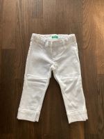 Caprihose / Kurze Hose Shorts weiß Mädchen 110 benetton Baden-Württemberg - Bad Herrenalb Vorschau