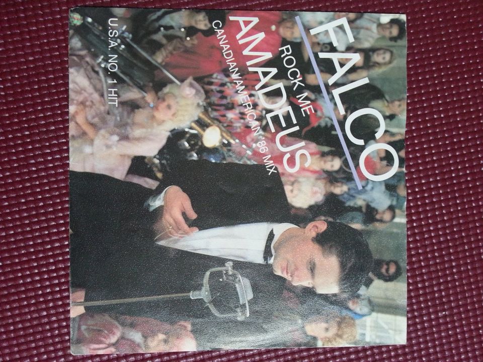 Falco Rock Me Amadeus Canadian/American '86 Mix Made in Holland in Berlin