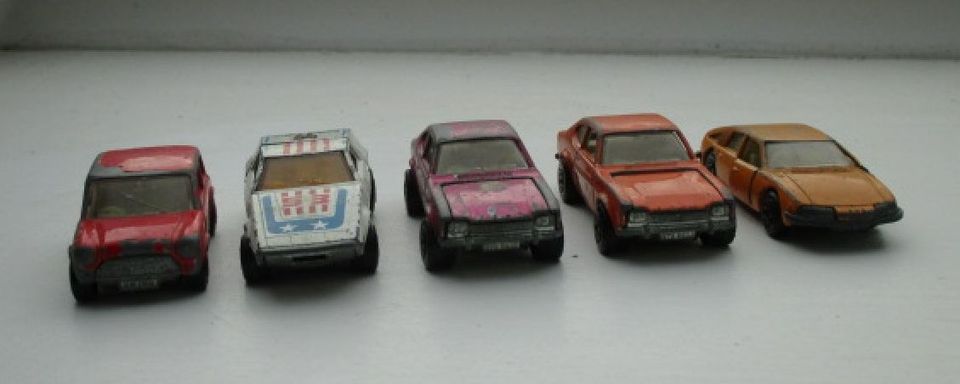 Spielzeugautos Modellautos Matchbox 60er bis 80er Jahre in Schacht-Audorf