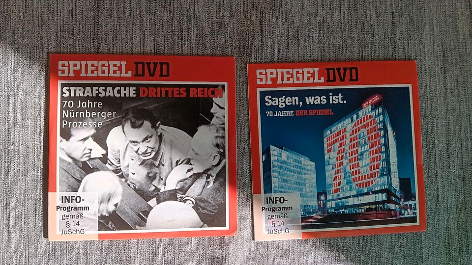 Zwei Spiegel TV DVDs - sehr guter Zustand in Lengerich