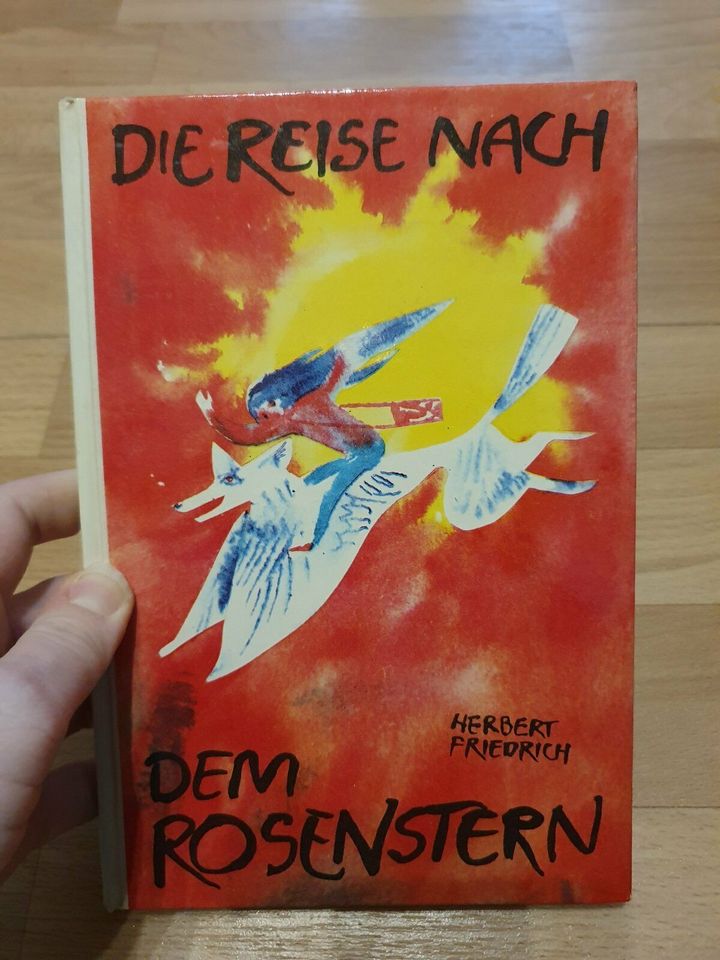 Kinderbuch DDR Herbert Friedrich Die Reise nach dem Rosenstern in Halle