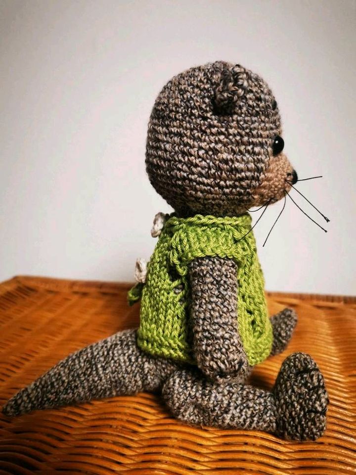 Otter amigurumi gehäkelt in Niederaichbach