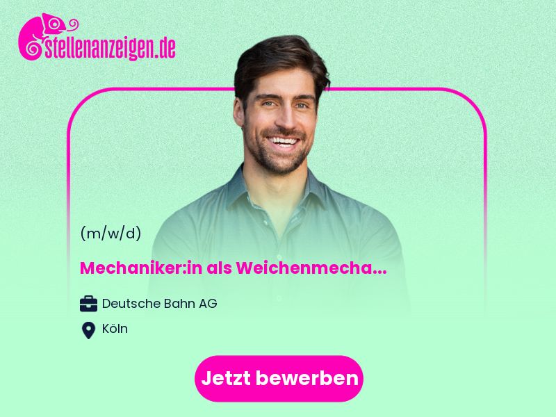 Mechaniker:in als Weichenmechaniker:in in Köln