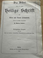 Die Heilige Schrift von Martin Luther Baden-Württemberg - Mannheim Vorschau