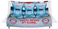 FC Bayern München Sofaüberwurf Stadion 140x170cm Hessen - Rimbach Vorschau