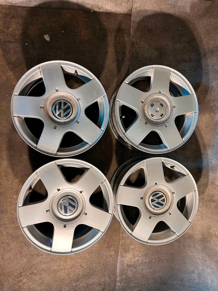 4x Original Vw Golf... Alufelgen 6Jx15 ET 38 / 5x100 / #O397 in Hanau