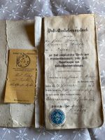 Post-Einlieferungsbuch Kaiserlich deutsches Postamt 1887 Thüringen - Wipfratal Vorschau