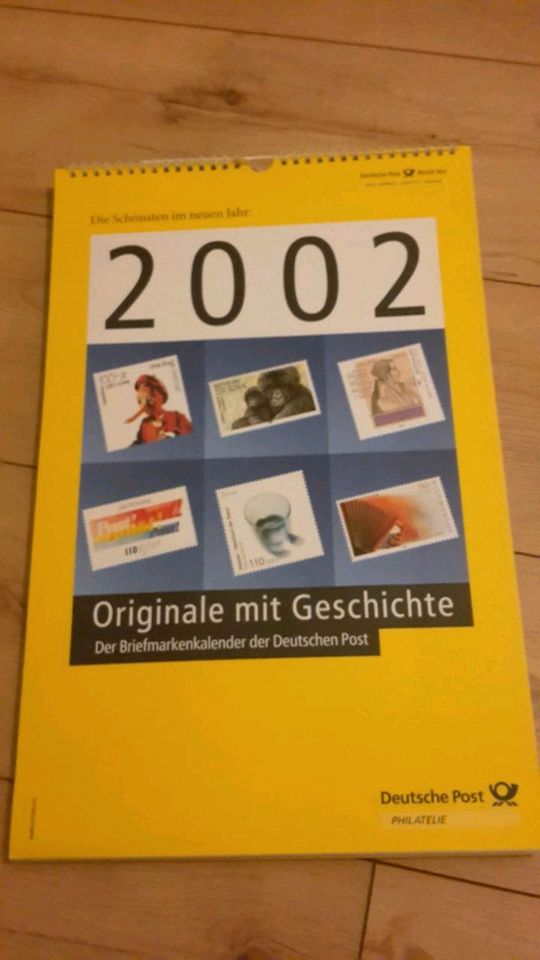 Briefmarkenkalender "Originale mit Geschichte" Deutsche Post in Hannover