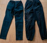 H&M Cargohose 170 + schwarz Jeans Bayern - Alzenau Vorschau
