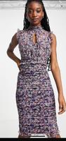 Lipsy Figurbetontes Netzkleid mit Raffung und Neckholder Neu Berlin - Lichterfelde Vorschau