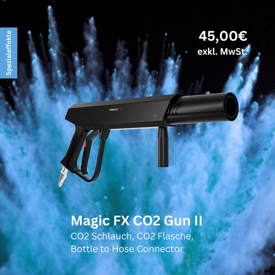 Magic FX CO2 Gun mieten Veranstaltungstechnik Eventtechnik in Bersenbrück