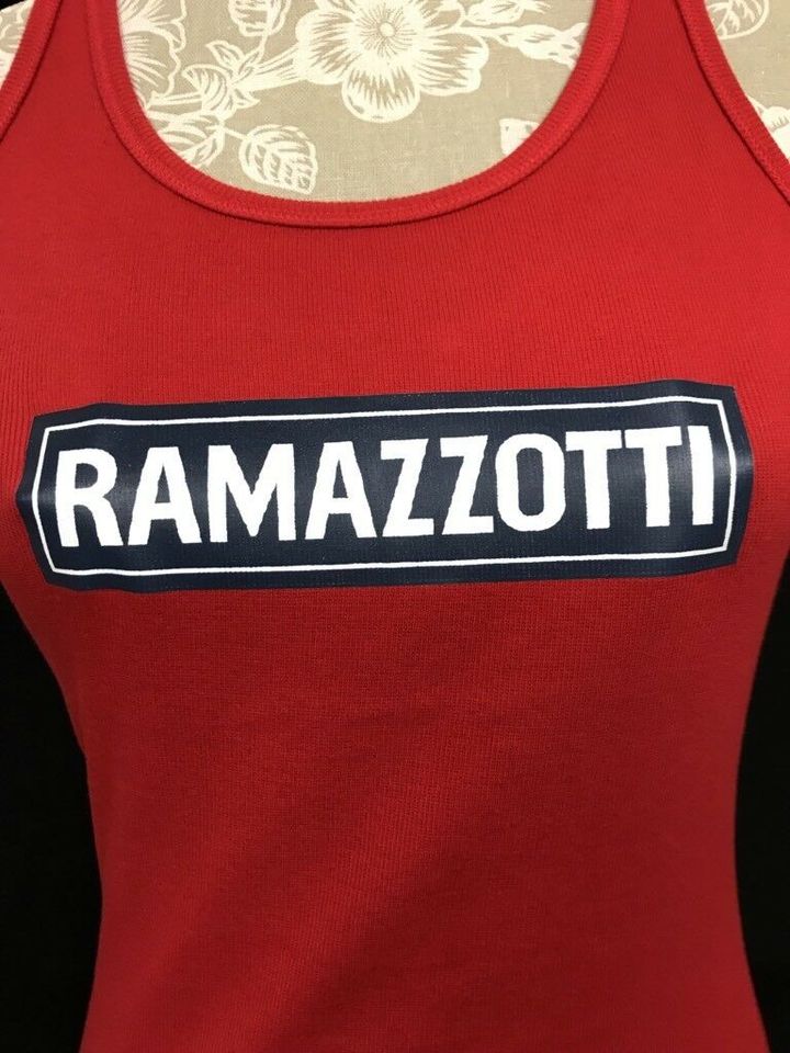 Ramazzotti Damen Tanktop Größe M Neu OVP Shirt Gastro Bar Promo in Niefern-Öschelbronn
